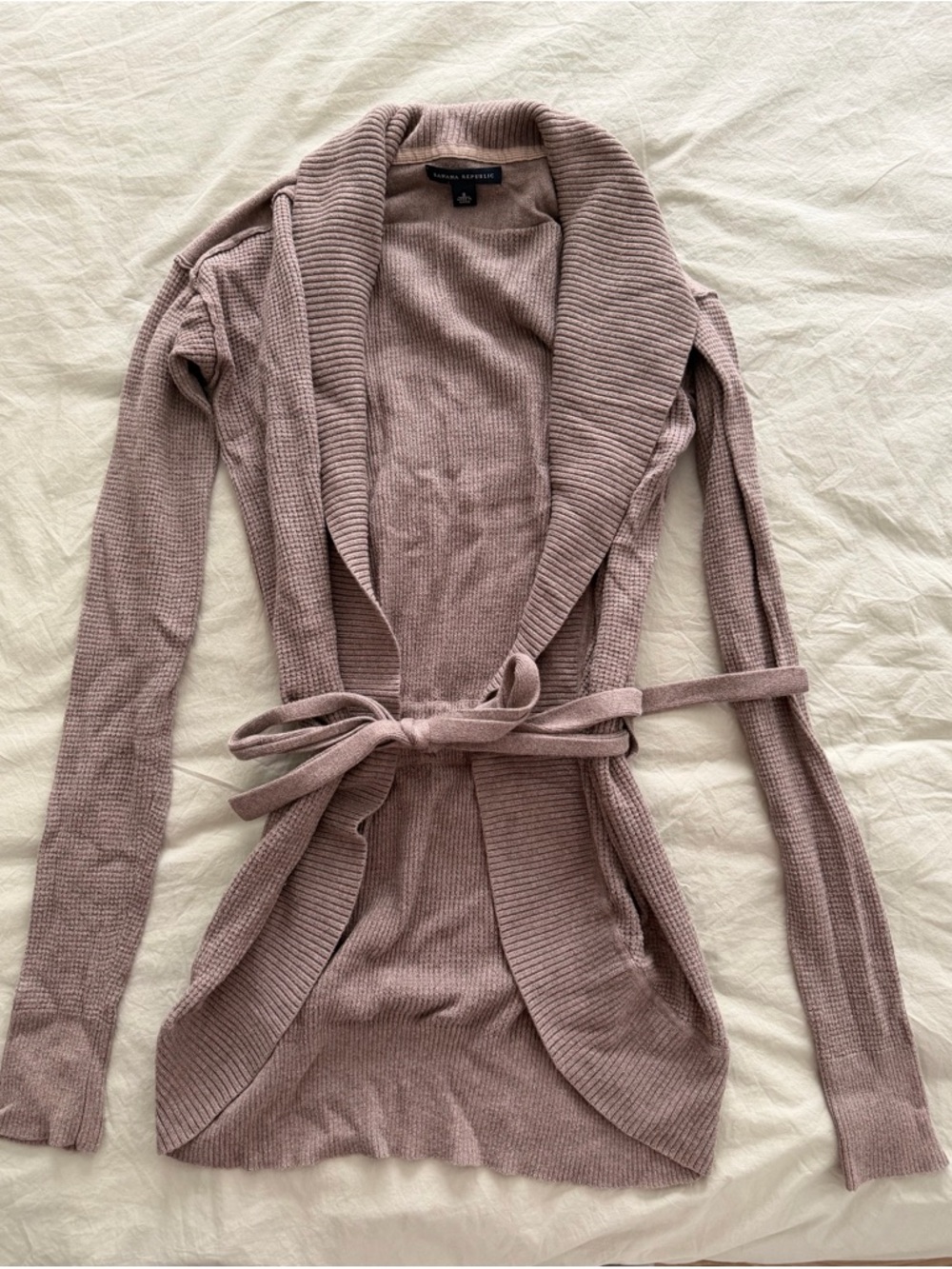 Light Brown Women’s Banana Republic Belted cardigan